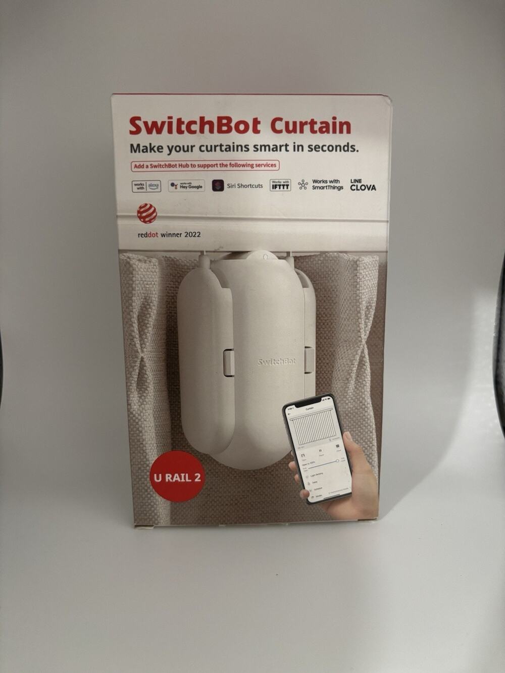Switchbot Electric Motorized Curtain Opener for URail2